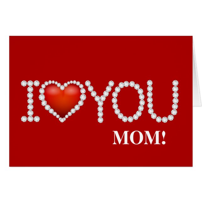 Ich höre dich auf der Karo-Karte (Vorderseite (Horizontal))