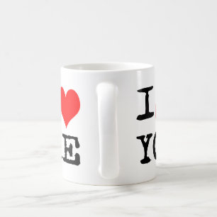 Ich höre dich und mich individuell anpassbar kaffeetasse