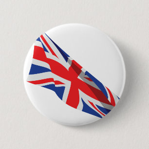 Ich höre die Jack Flag Flag UK/Union Button