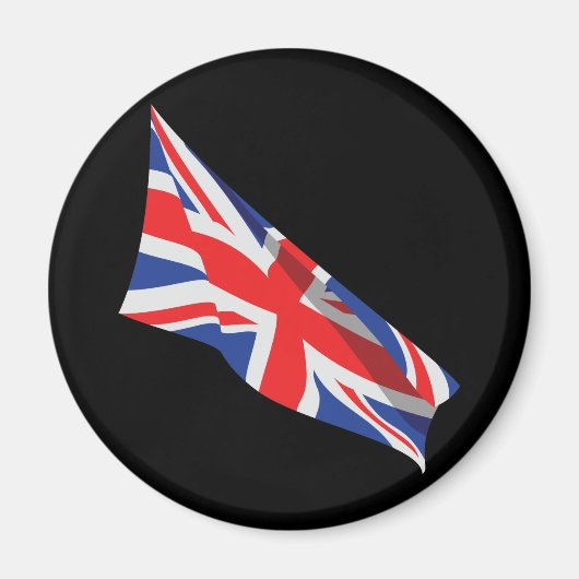 Ich höre die Jack Flag Flag UK/Union Magnet (Vorne)