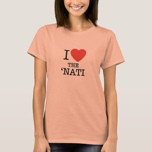 Ich höre die "Nati T-Shirt (Vorderseite)