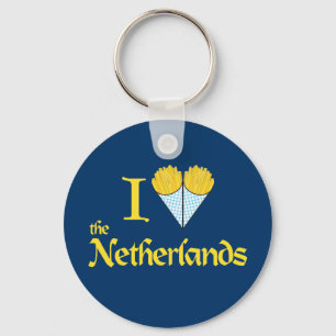 Ich höre die Niederlande Schlüsselanhänger