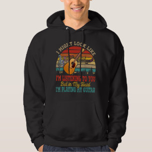 Ich höre dir zu, aber in meinem Kopf spiele ich Hoodie