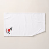 Ich höre Drachen Badhandtuch Set (Handtuch)