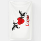 Ich höre Drachen Banner (Vertikal)