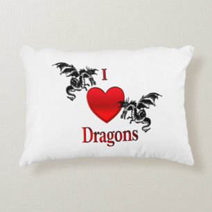 Ich höre Drachen Dekokissen