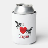 Ich höre Drachen Dosenkühler (Kanne Vorderseite)