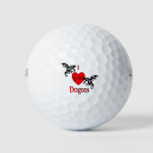 Ich höre Drachen Golfball (Vorderseite)