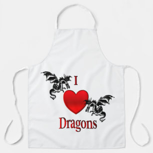 Ich höre Drachen Schürze