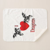 Ich höre Drachen Sherpadecke (Vorderseite (Horizontal))