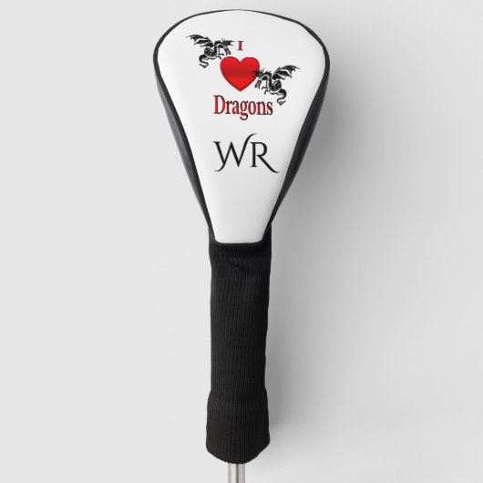 Ich höre Dragons Personal Golf Headcover (Vorderseite)