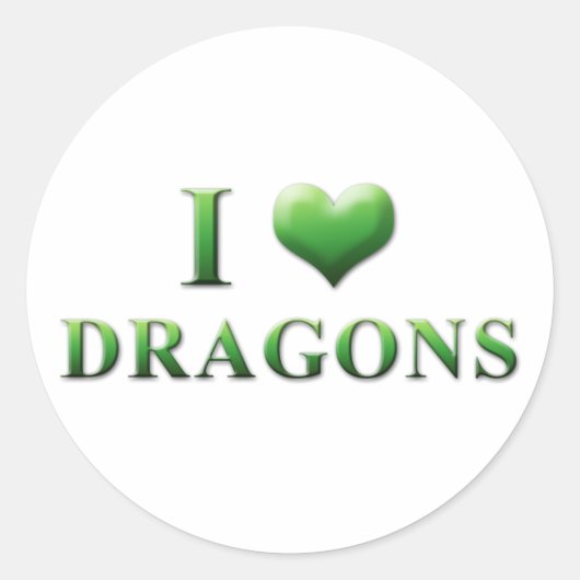 Ich höre Dragons Stickers 003 (Vorderseite)