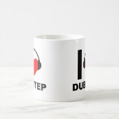Ich höre Dubstep Funny Mug Kaffeetasse (Mittel)