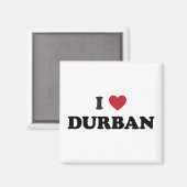 Ich höre Durban South Africa Magnet (Vorderseite/Rückseite)
