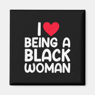 Ich höre, eine schwarze Frau zu sein, ich Liebe is Magnet