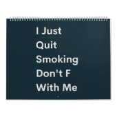 Ich höre einfach auf zu rauchen. kalender (Titelbild)