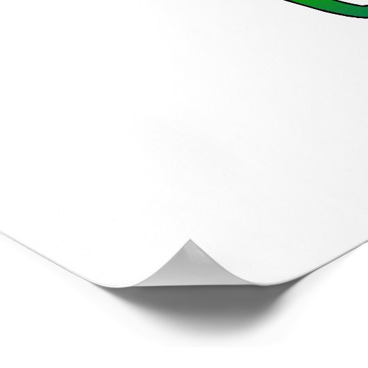 Ich höre Erde (ich finde die Erde Poster (Ecke)