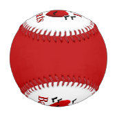 Ich höre Fledermäuse Baseball (Rückseite)