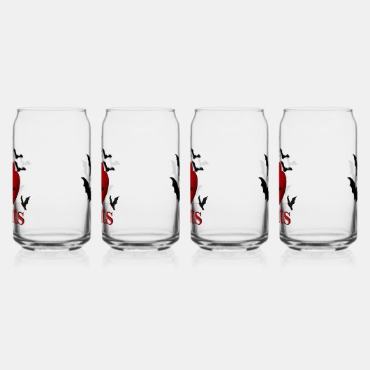 Ich höre Fledermäuse Dosenglas (Links)