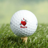 Ich höre Fledermäuse Golfball (Insitu T-Shirt)