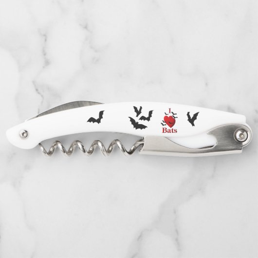 Ich höre Fledermäuse Kellnermesser (Rückseite)