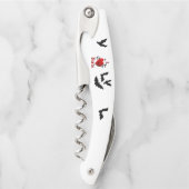 Ich höre Fledermäuse Kellnermesser (Vorderseite)