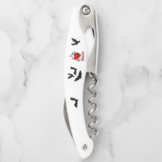 Ich höre Fledermäuse Kellnermesser (Rückseite)