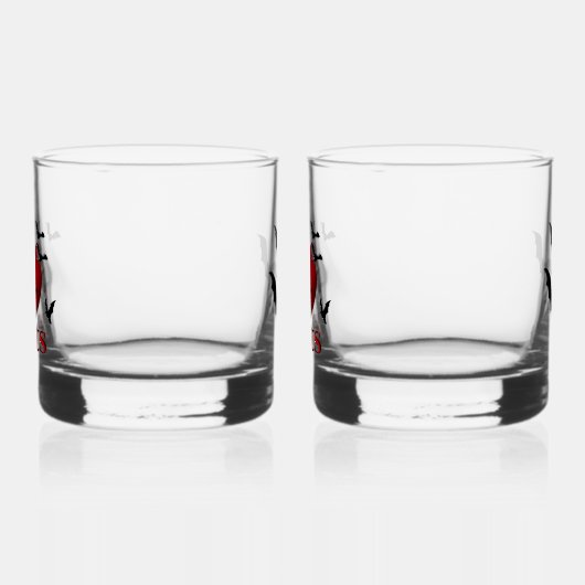 Ich höre Fledermäuse Whiskyglas (Links)