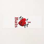 Ich höre Fledermäuse Yogamatte (Vorderseite (Horizontal))