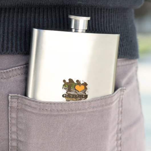 Ich höre Gatoren Flachmann (Beispiel)