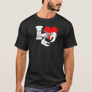 Ich höre Geburtshelfer, Liebe Hummer T-Shirt