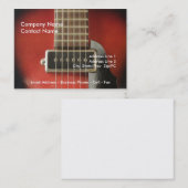 Ich höre Gitarren Visitenkarte (Vorne/Hinten)