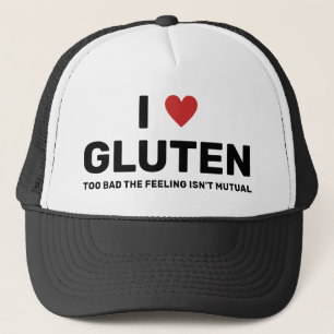 Ich höre Gluten Truckerkappe