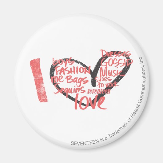 Ich höre Graffiti Pink Magnet (Vorne)