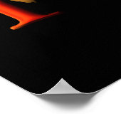 Ich höre Halloween Künstlerposter Print Poster (Ecke)