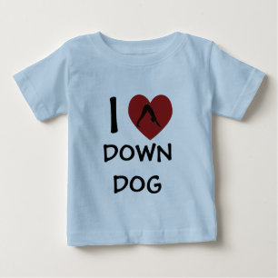 Ich höre herunter Hund - Baby Yoga Kleidung Baby T-shirt