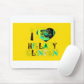 Ich höre Hillary Clinton: Graffiti Expression Art Mousepad (Mit Mouse)