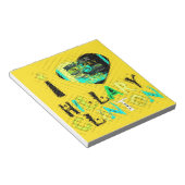 Ich höre Hillary Clinton: Graffiti Expression Art Notizblock (angewinkelt)