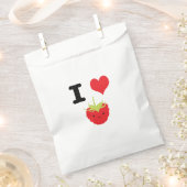 Ich höre Himbeeren Geschenktütchen (Ausgeschnitten)