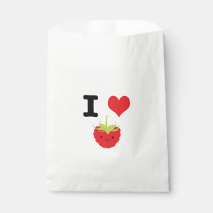Ich höre Himbeeren Geschenktütchen