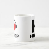 Ich höre Hip Hop Funny Mug Kaffeetasse (Mittel)