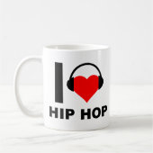 Ich höre Hip Hop Funny Mug Kaffeetasse (Links)