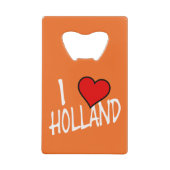 Ich höre Holland auf oder brennen Geldbeutel Flaschenöffner (Vorderseite)