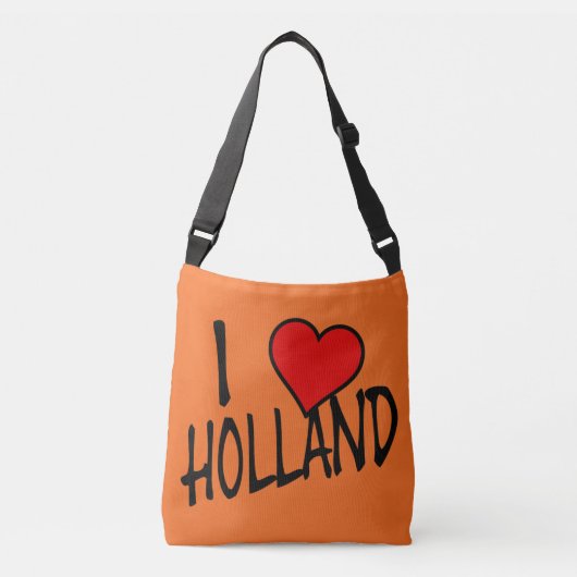 Ich höre Holland bk oder cbcnt Tragetaschen Mit Langen Trägern (Vorderseite)