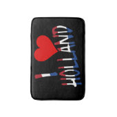 Ich höre Holland-Overlay auf bk bmcnt Badematte (Vorderseite Vertikal)