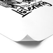 Ich höre, ich höre einfach nicht Funny Foxhound D Poster (Ecke)