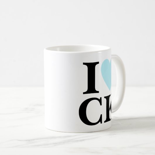 Ich höre Ihre Initialen | Fun Custom Monogram Kaffeetasse (VorderseiteRechts)