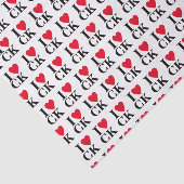 Ich höre Ihre Initialen | Fun Custom Monogram Seidenpapier (Ausschnitt)