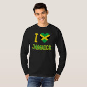 Ich höre Jamaika T-Shirt (Vorne ganz)