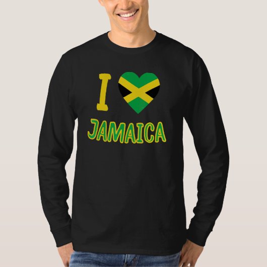 Ich höre Jamaika T-Shirt (Vorderseite)